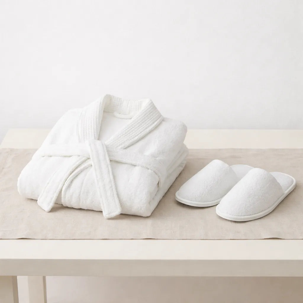 طقم روب حمام Off-White