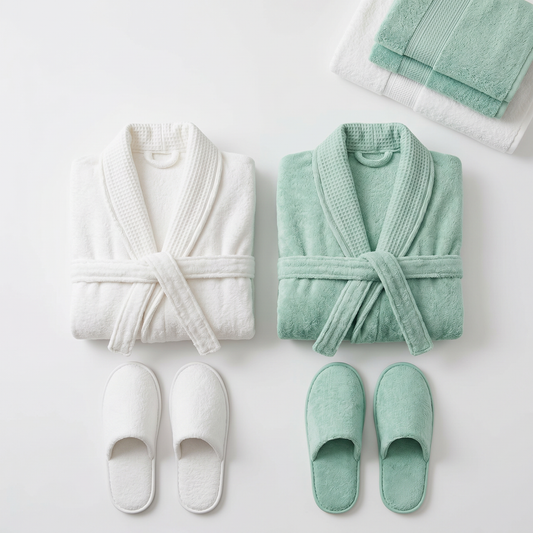Couple’s  Off-White × Mint Green