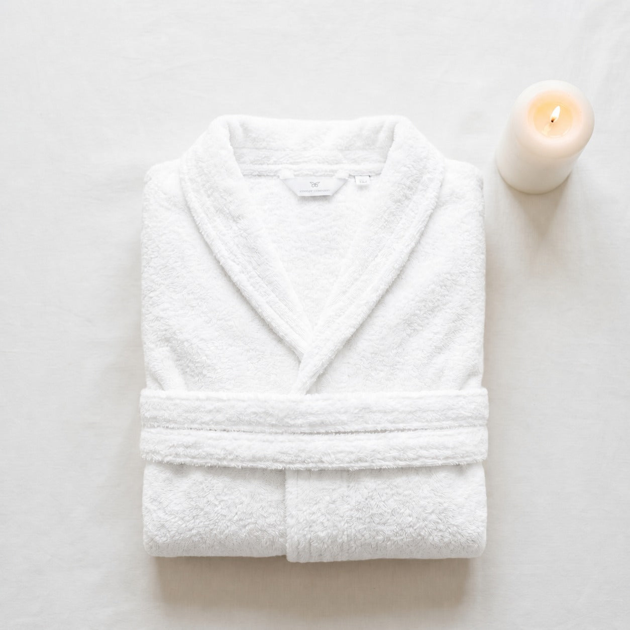 White Bathrobe