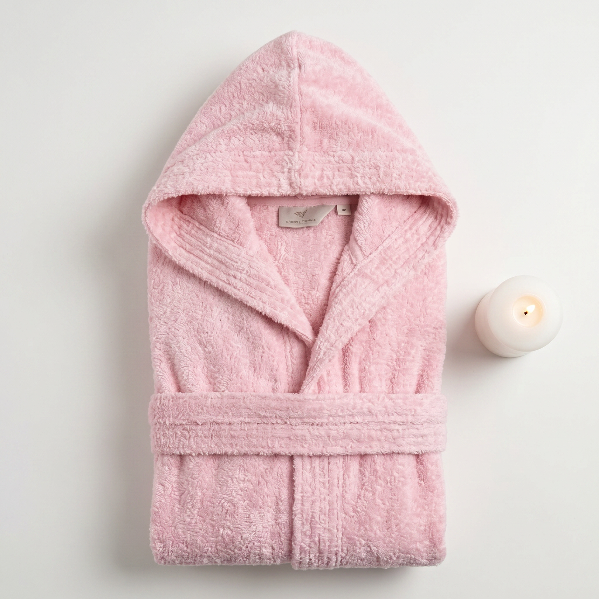 Pink Bathrobe capicho